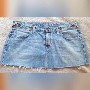 JACK WILLIS | Mini Jean Skirt
